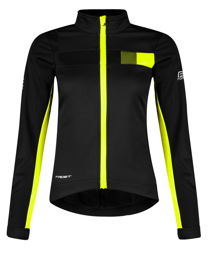 FORCE - dámská zimní bunda F Frost Lady softshell černá/fluo