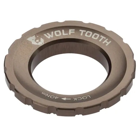 WOLF TOOTH - matice kotouče centerlock ROTOR espresso
