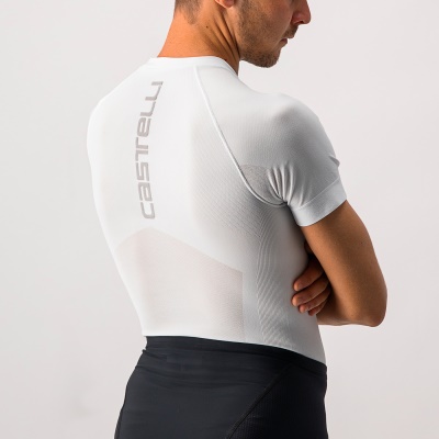 CASTELLI - funkční triko Core Seamless SS bílá (4)