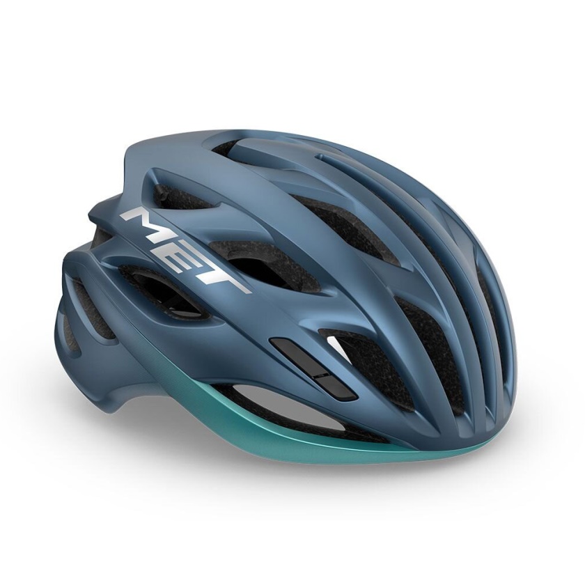 MET - helma Estro MIPS modrá/tyrkysová matná