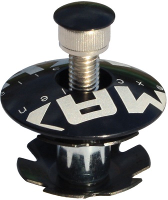 MAX1 - ježek hlavového složení s víčkem 1 1/8" černý MAX1 - ježek hlavového složení s víčkem 1 1/8" černý