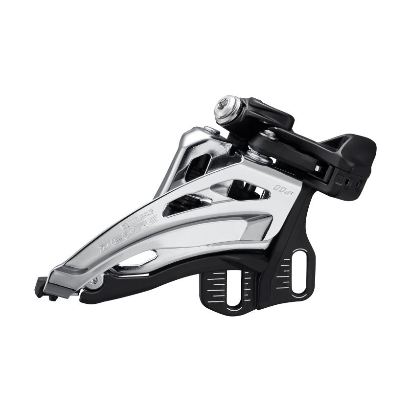 Přesmykač Shimano Deore FD-M5100, 2x11, navářka, boční tah, E-typ