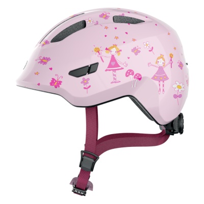 ABUS - dětská helma Smiley 3.0 rose princess růžová