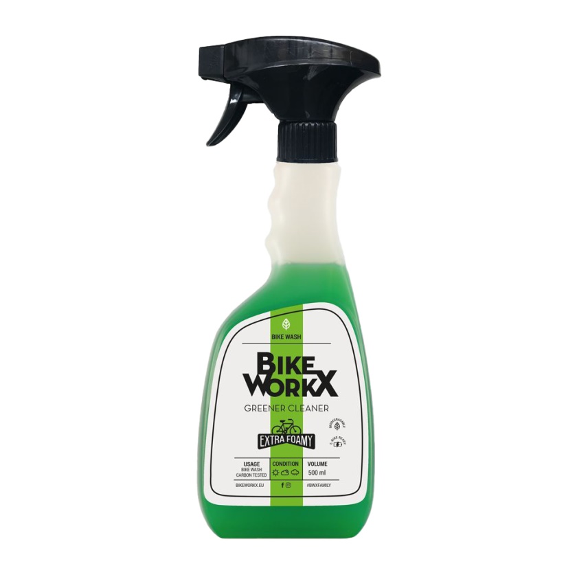 BIKEWORKX - čistič Greener Cleaner Spray foam 500 ml