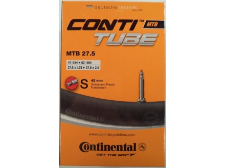 CONTINENTAL - duše MTB 27.5" 1.75/2.5 FV CONTINENTAL - duše MTB 27.5" 1.75/2.5 FV