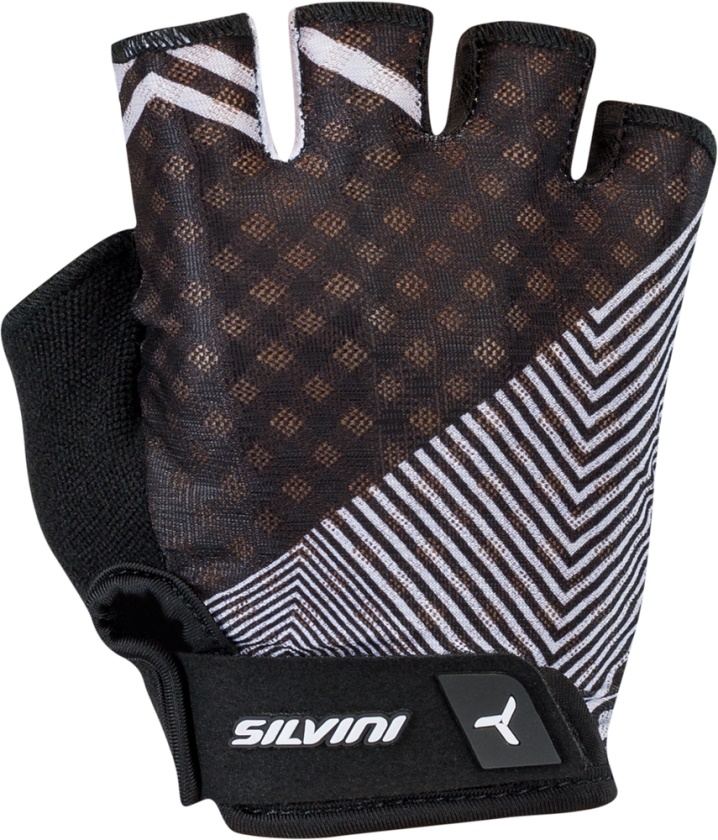 SILVINI - cyklo rukavice ALBANO black-white