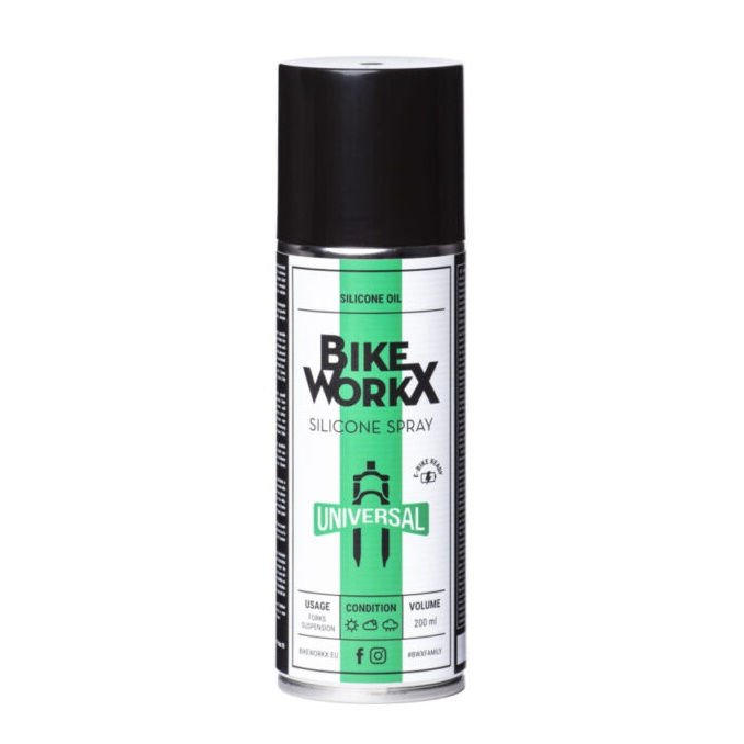BIKEWORKX - silikonový sprej 200 ml