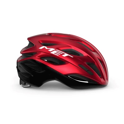 MET - helma Estro Mips Red Black Metallic / Glossy (2)