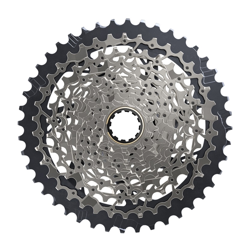 SRAM - kazeta XG-1271 D1 12 rychlostí 10-44 zubů, stříbrná