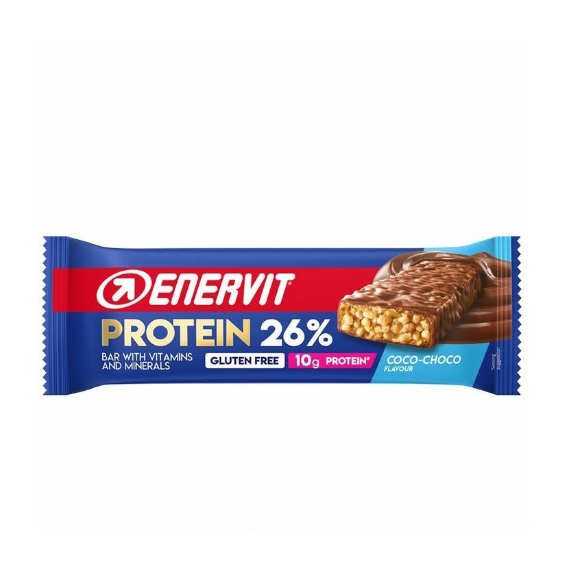 ENERVIT - protein bar 26%  kokos + čokoláda