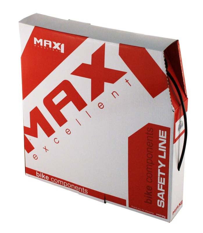 MAX1 - brzdový bowden 5 mm černá - 1 metr