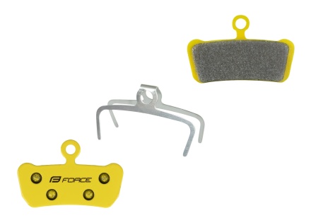 FORCE - brzdové destičky Sram Guide, G2, Avid trail, kovové