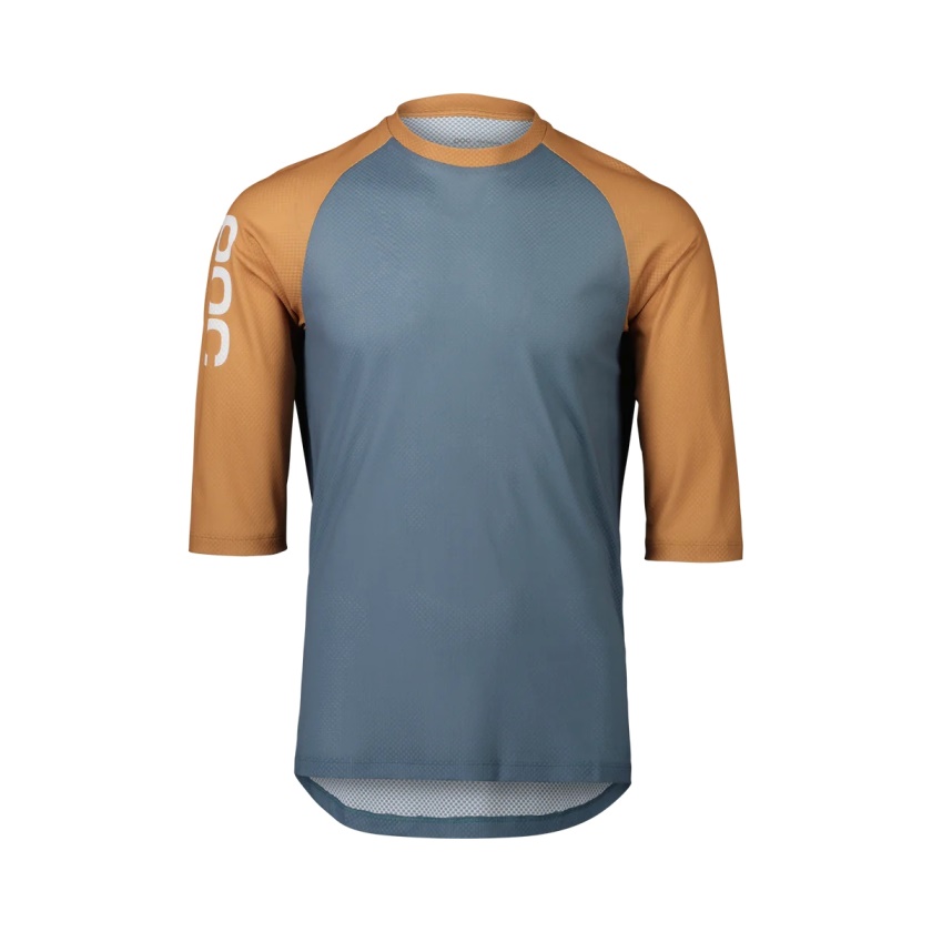 POC - dres MTB Pure 3/4 Jersey modrá/hnědá