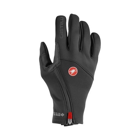 CASTELLI - větruodolné rukavice Mortirolo light black