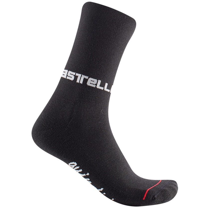 CASTELLI - dámské ponožky Quindici Soft Merino black