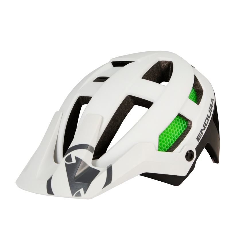 ENDURA - helma SingleTrack Mips bílá/zelená