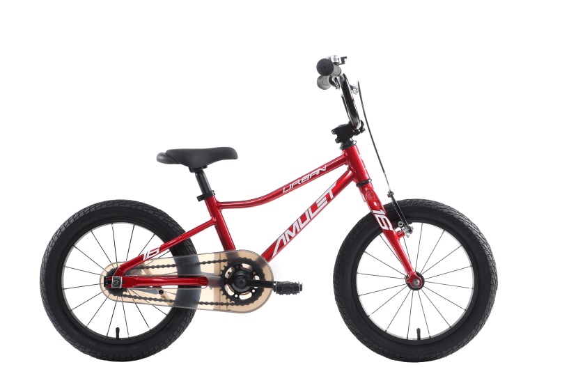 AMULET - dětské kolo 16" Urban Red/white 2026