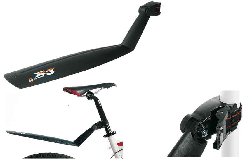 SKS - blatník X-TRA-DRY 26-28" zadní černý
