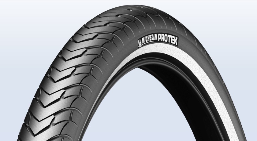 Plášť Michelin Protek, 37x622 mm, reflexní pruh