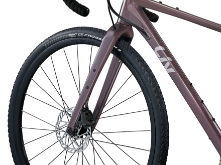 LIV - dámské gravel kolo Devote 1 Charcoal Plum (3)