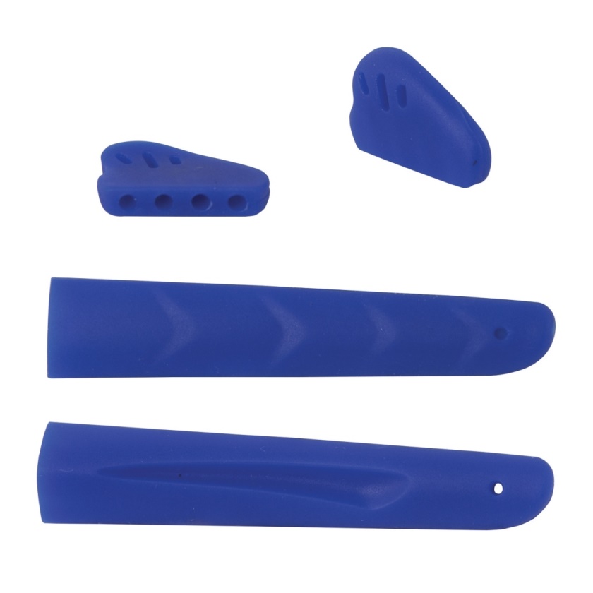 FORCE - nosníky a gumičky nožiček MAX samostatné, modré