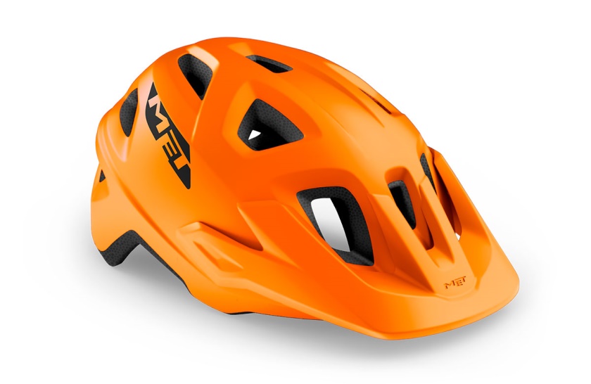 MET - helma ECHO oranžová matná