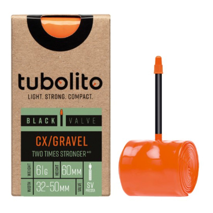 TUBOLITO - duše CX/Gravel Black - SV42 - galuskový 42mm