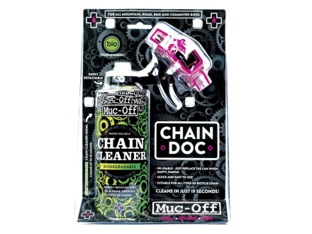 MUC-OFF - sada Bio Chain Cleaner 400 ml + pračka na řetěz Chain Doc (3)
