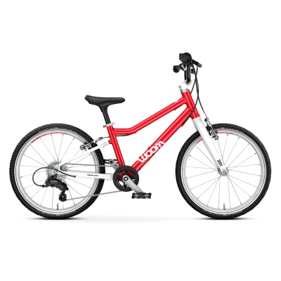 WOOM - dětské kolo 20" Woom 4 GO červená