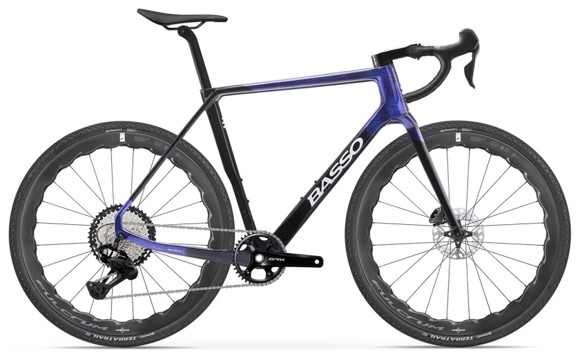 BASSO - gravel kolo Palta Shimano GRX Di2 827 1x12 Fulcrum Soniq Blue reef 2026