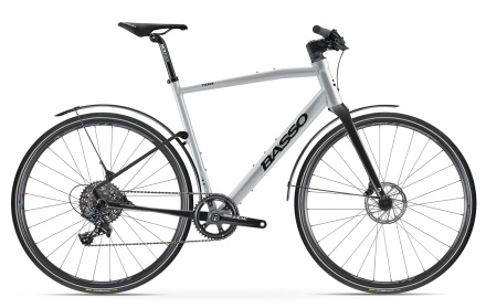 BASSO - gravel kolo Tera Urban APEX Microtech MX25 Raw alu