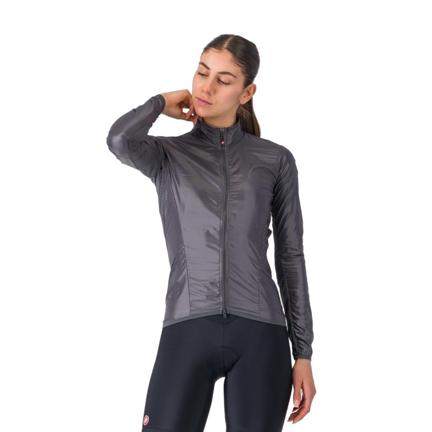 CASTELLI - dámská bunda Aria Shell 2 tmavě šedá
