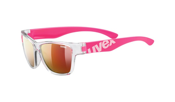 UVEX - BRÝLE SPORTSTYLE 508 CLEAR PINK/MIR. RED Uni