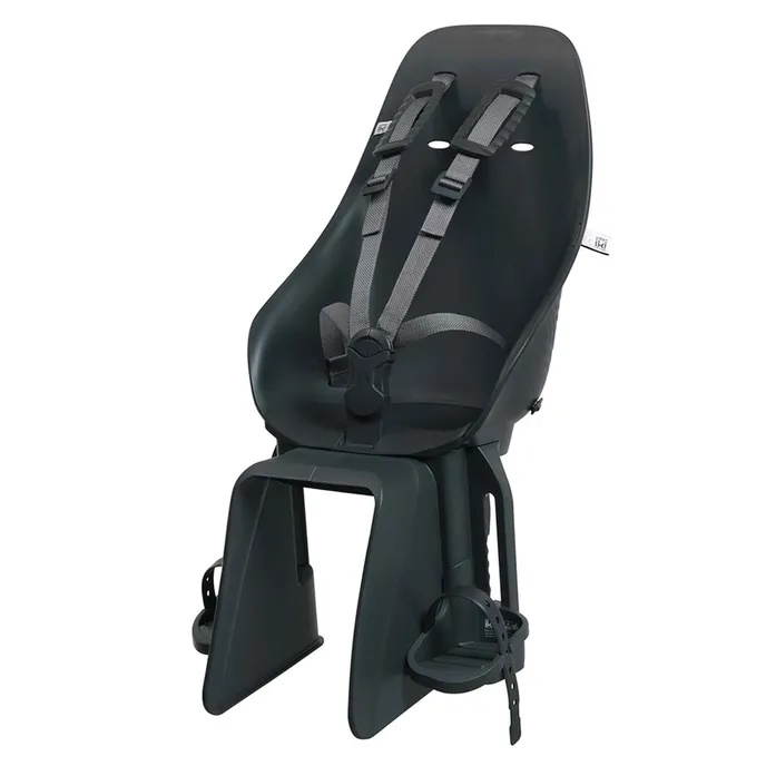 URBAN IKI - zadní sedačka na kolo s adaptérem na nosič černá/černá