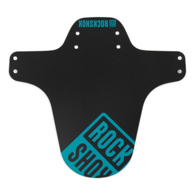ROCK SHOX - blatník přední MTB černý s Teal potiskem ROCK SHOX - blatník přední MTB černý s Teal potiskem