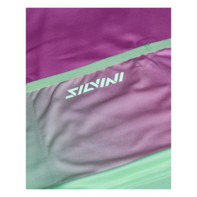 SILVINI - dámské tílko Escolca zelená/růžová (2)