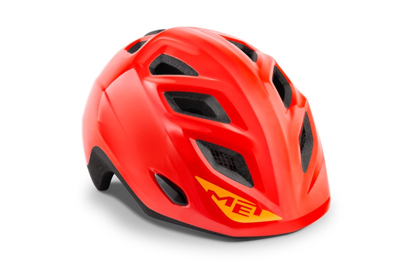 MET - dětská helma ELFO a GENIO červená lesklá