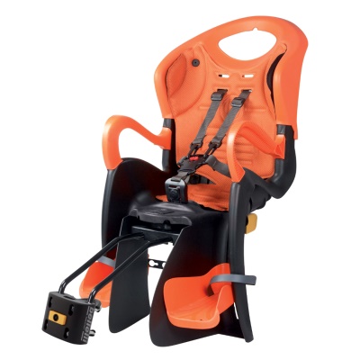 BELLELLI - dětská sedačka TIGER RELAX zadní černá/oranžová