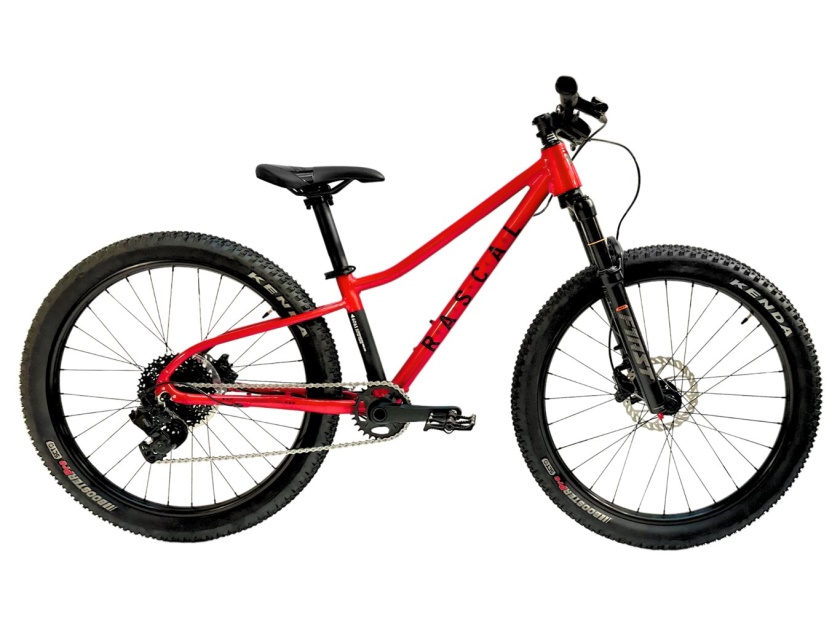 RASCAL BIKES - dětské kolo 24" Wild červená