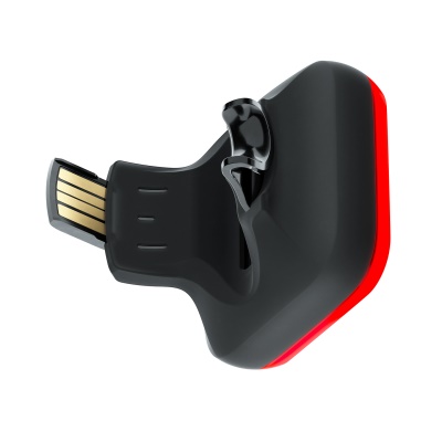 KNOG - set přední a zadní blikačka Twinpack Square černá (1)