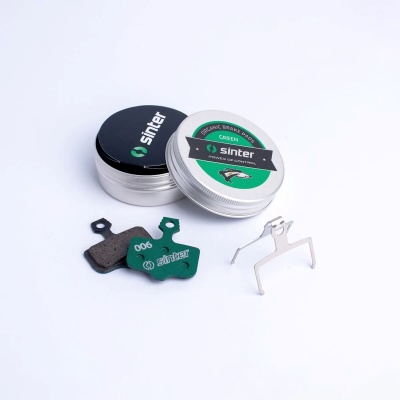 SINTER - brzdové desticky SRAM (LEVEL, ELIXIR, DB) GREEN (2)