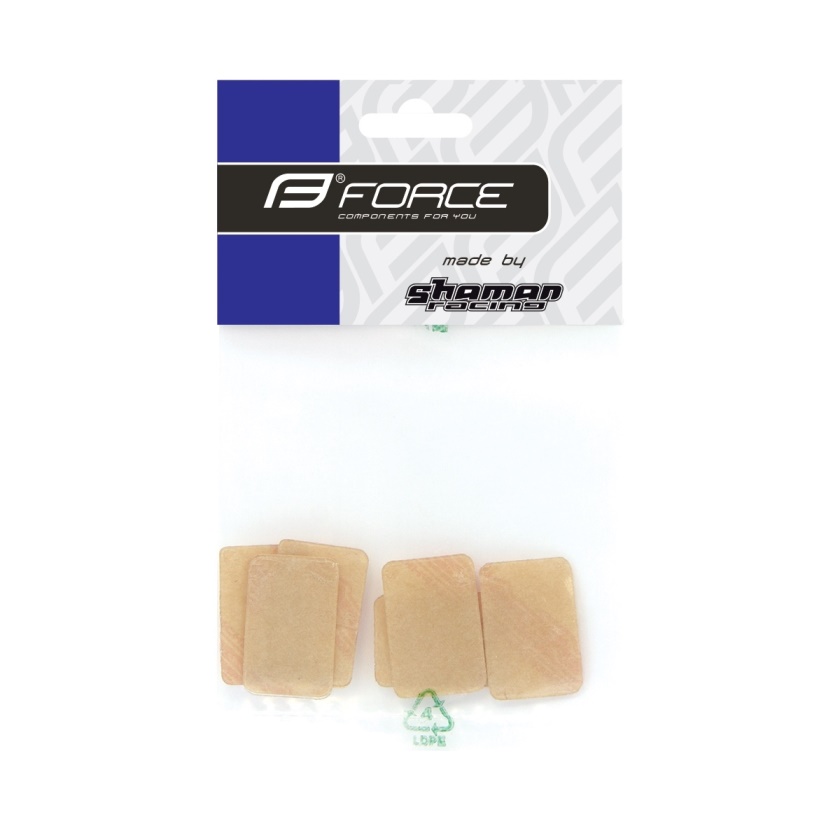 FORCE - nálepky pod bowden sada čiré 6ks
