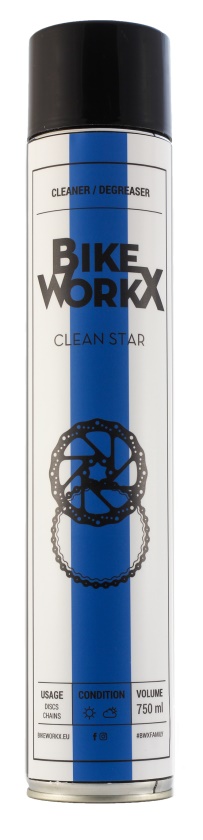 Čistící sprej BIKEWORKX CLEAN STAR 750ml