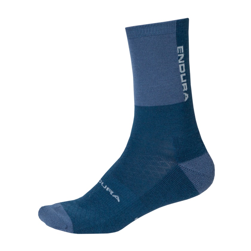 ENDURA - zimní ponožky BaaBaa Merino borůvkově modrá