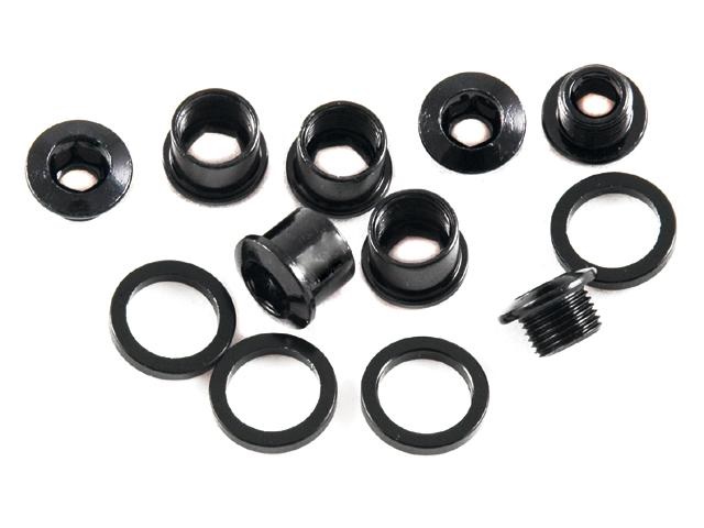 SRAM - CHAINRING BOLT KIT 4 STEEL/SP BLACK