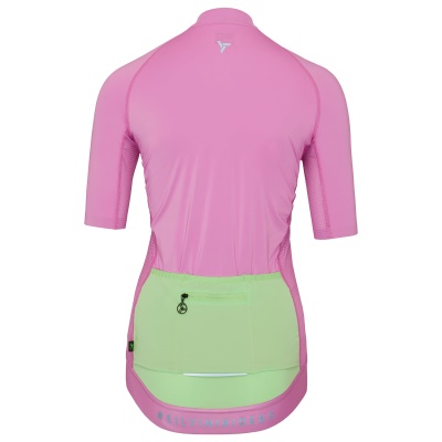 SILVINI - dámský dres Mazzana růžová/zelená (1)