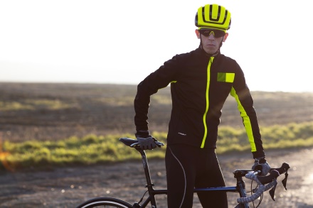 FORCE - bunda FROST softshell, černo-fluo (3)