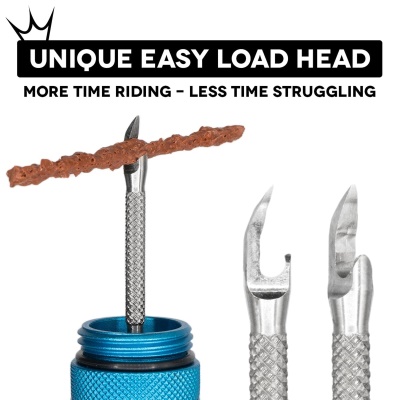 PEATYS - opravná sada Holeshot Tubeless Puncture Plugger Kit tyrkysová (3)