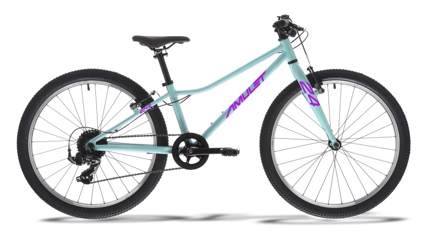 AMULET - dětské kolo 24" Tomcat Celeste blue/purple 2026