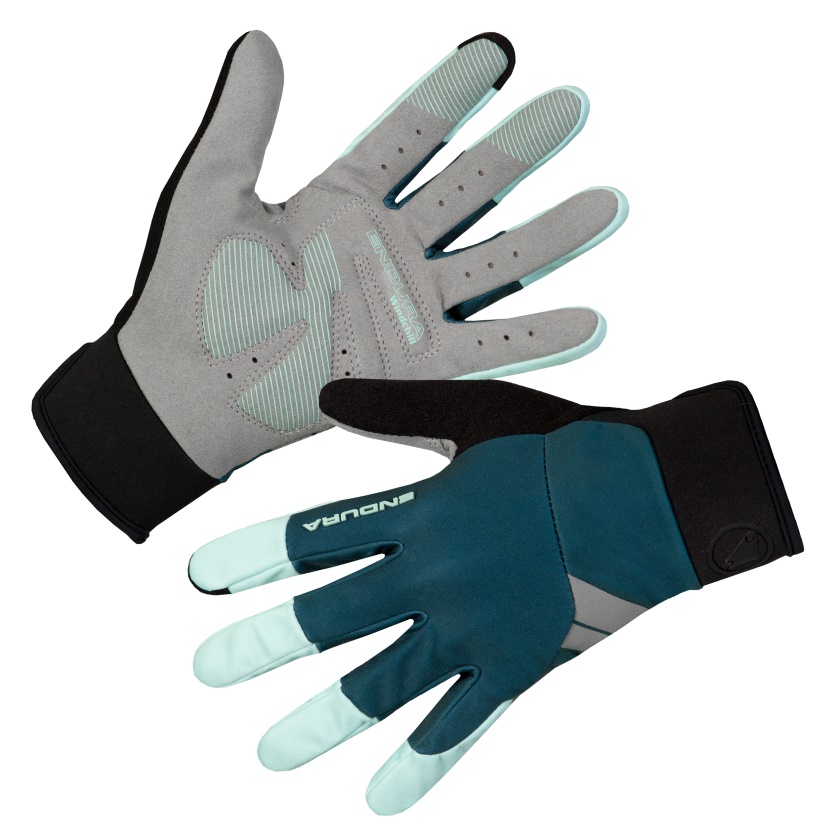 ENDURA - větruodolné rukavice Windchill modrozelená
